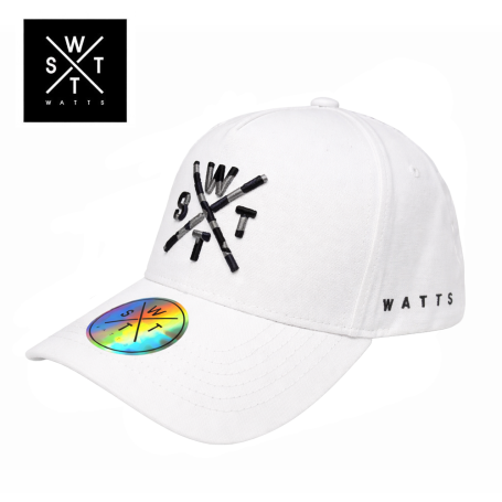 Casquette WATTS 1 London Blanc Unisexe