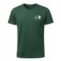 T-shirt WATTS Tracks Vert Homme