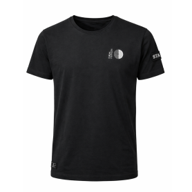 T-shirt WATTS Tracks Noir Homme