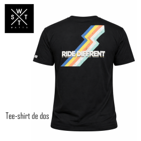 T-shirt WATTS Thunder Noir...