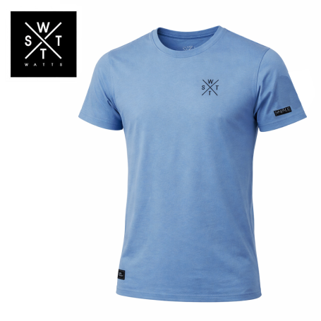 T-shirt WATTS Watts01 Bleu Homme