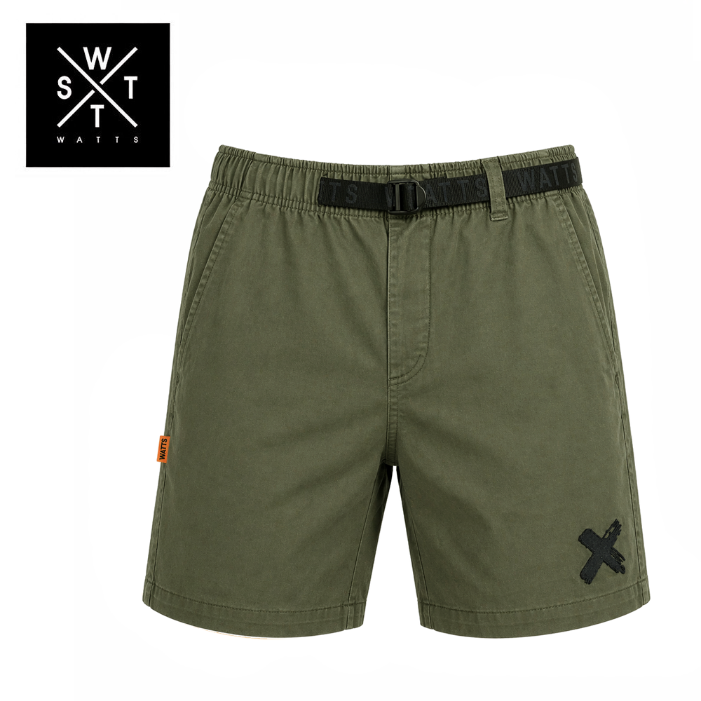Short WATTS Edge Kaki Homme