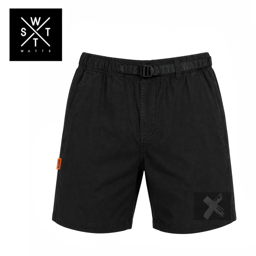 Short WATTS Edge Noir Homme