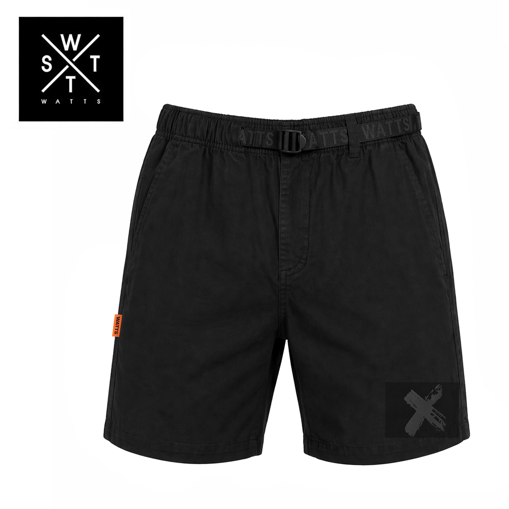 Short WATTS Edge Noir Homme