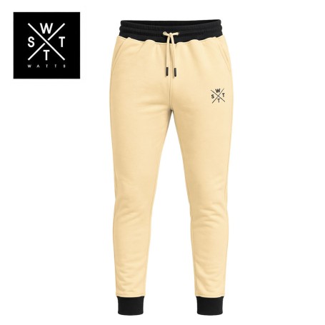 Jogging WATTS X-Maker Beige / Noir Homme