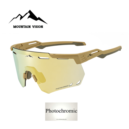 Lunettes MOUNTAIN VISION Shadow Marron Unisexe - Photochromique