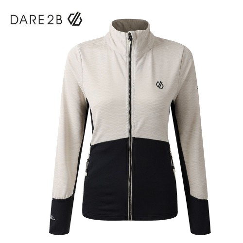 Veste polaire DARE 2B Elation IV Crème/Noir Femme