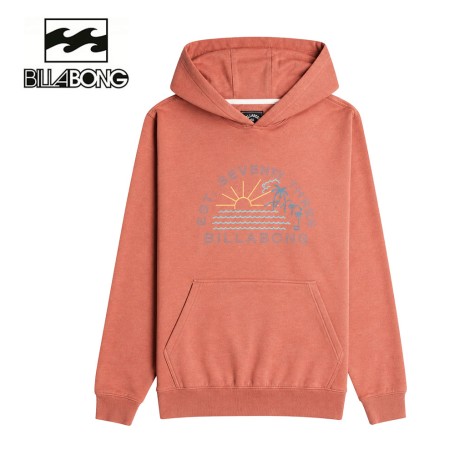 Sweat à capuche BILLABONG Isla Vista Rose  Junior