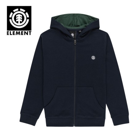 Sweat Zippé ELEMENT Cornell Classic Bleu Junior