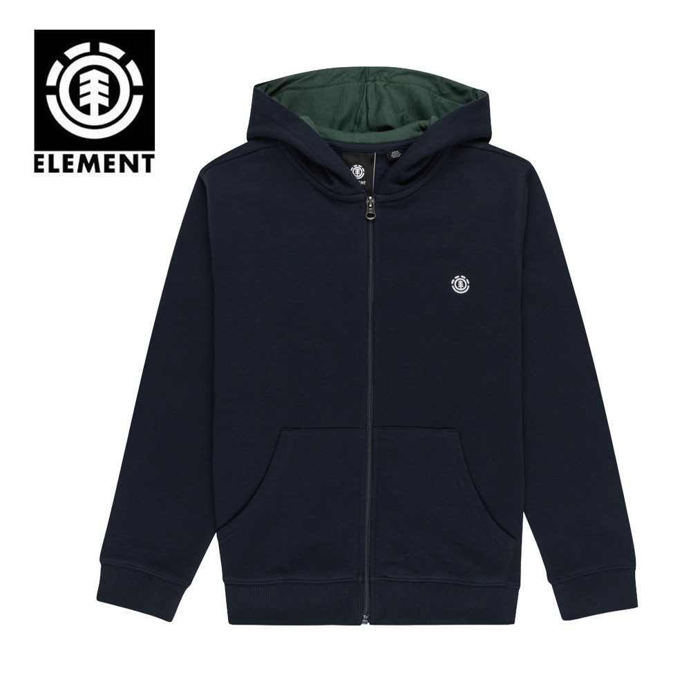 Sweat Zippé ELEMENT Cornell Classic Bleu Junior