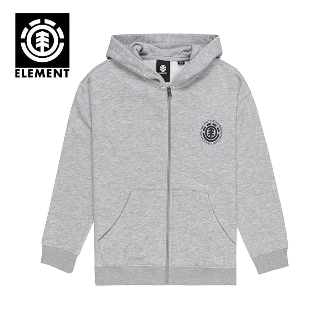 Sweat Zippé ELEMENT Seal BP Gris Junior