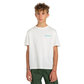 T-shirt ELEMENT Block Ecru Junior