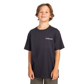 T-shirt ELEMENT Joint Cube Noir Junior
