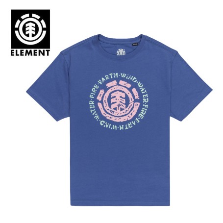 T-shirt ELEMENT Summer Seal Bleu Junior