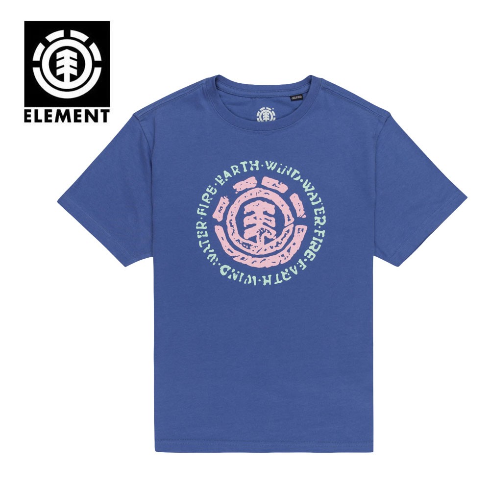 T-shirt ELEMENT Summer Seal Bleu Junior