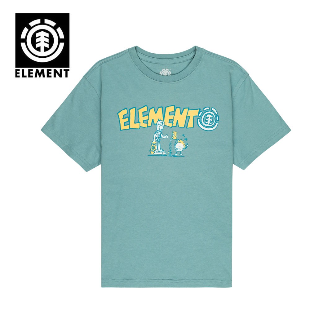 T-shirt ELEMENT Van SS1 Bleu mineral Junior