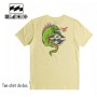 T-shirt ELEMENT Iguana King Jaune Junior