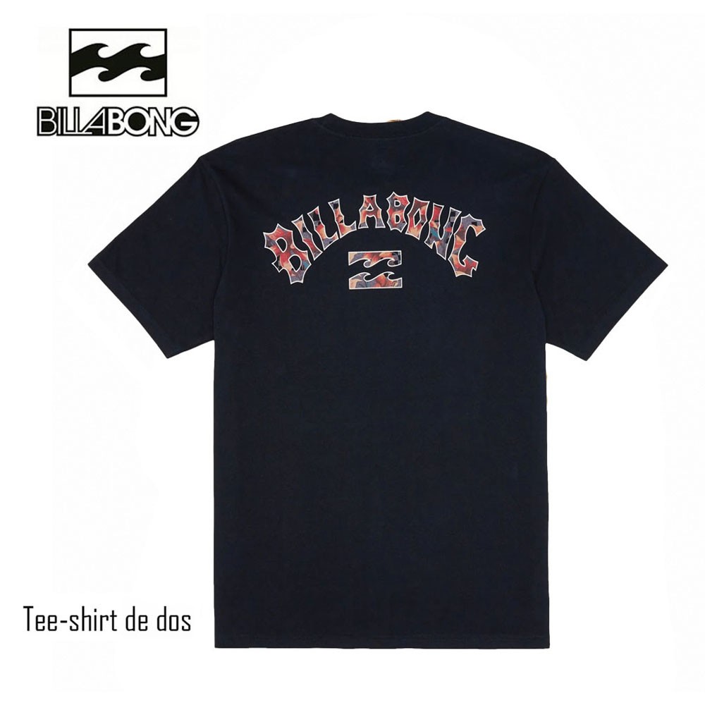 T-shirt ELEMENT Arch Fill Noir Junior
