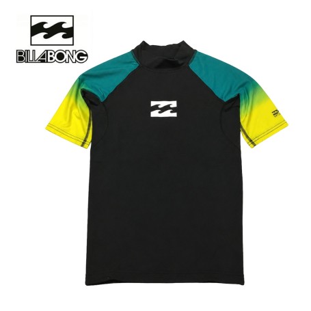 T-shirt U.V. QUIKSILVER Contrasted Gradient Noir Garcon