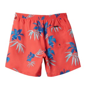 Short de Bain QUIKSILVER Everyday Mix Volley 14" Cayenne  Junior
