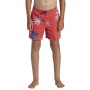 Short de Bain QUIKSILVER Everyday Mix Volley 14" Cayenne  Junior