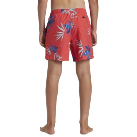 Short de Bain QUIKSILVER Everyday Mix Volley 14" Cayenne  Junior