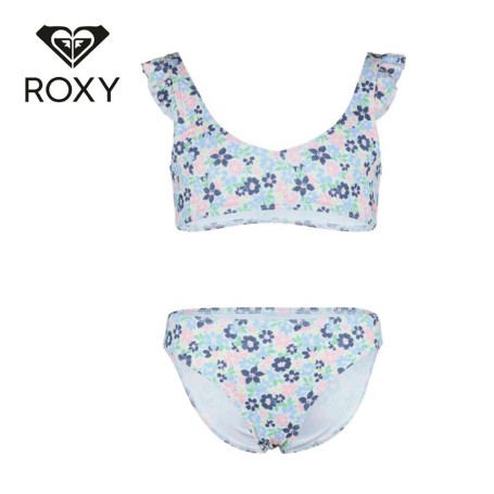 Maillot de Bain ROXY Dreamer Ruffle Bralette Fleurs  Junior