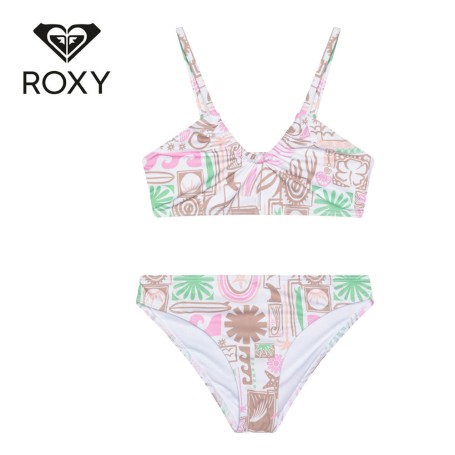 Maillot de Bain ROXY Totally Iconic Bralette Blanc  Junior