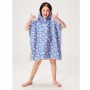 Poncho de bain ROXY Paradise Sunrise Bleu Junior