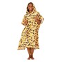 Poncho de bain AFTER ESSENTIALS Stamps Tangerine Unisexe