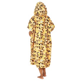 Poncho de bain AFTER ESSENTIALS Stamps Tangerine Unisexe