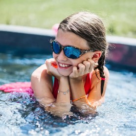 Lunettes de soleil CEBE Resort Blanc 7-10 ans - Cat.3