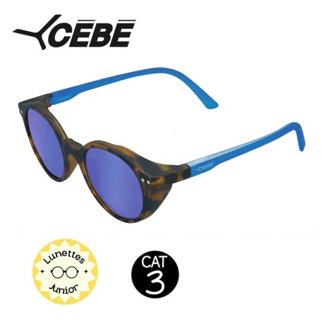 Lunettes de soleil CEBE Escape Tortoise 7-10 ans - Cat.3