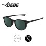Lunettes polarisées CEBE Chill Out Round Noir - Cat.3