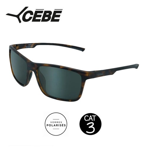 Lunettes polarisées CEBE Journey Tortoise - Cat.3