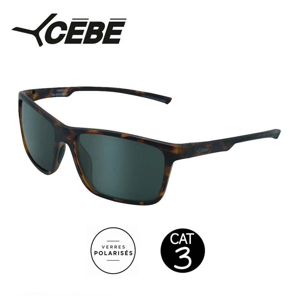 Lunettes polarisées CEBE Journey Tortoise - Cat.3