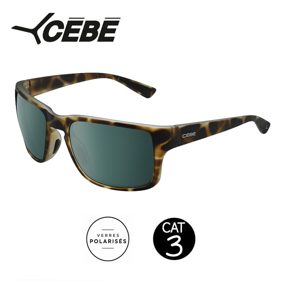 Lunettes polarisées CEBE Shift Tortoise - Cat.3