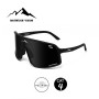 Lunettes polarisées MOUNTAIN VISION Look Noir - Cat.4