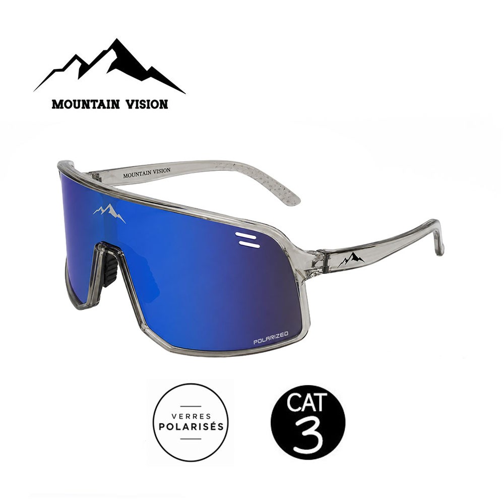 Lunettes polarisées MOUNTAIN VISION Look Transparent - Cat.3