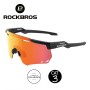 Lunettes polarisées ROCKBROS Fusion Noir - Cat.3