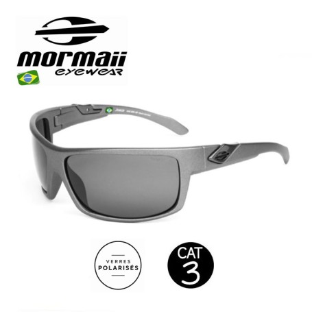Lunettes polarisées MORMAII Joaca Gris Unisexe Cat.3