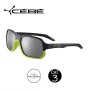 Lunettes Polarisées CEBE Outspeed Noir/Citron Unisexe - Cat.3