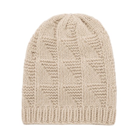 Bonnet de ski long Népalais Ecru Unisexe