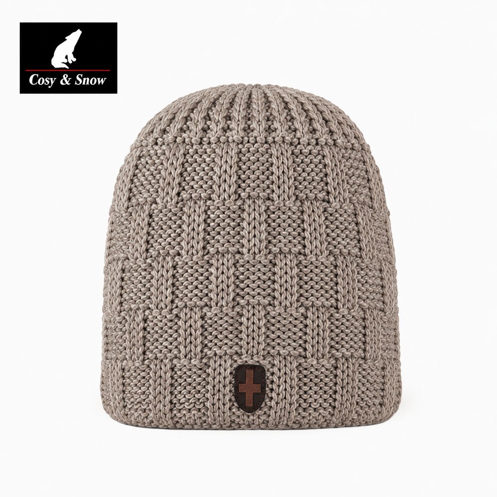 Bonnet de ski Cosy&Snow Yann Naturel Homme