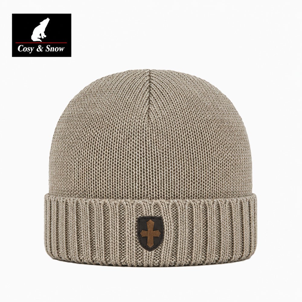 Bonnet de ski COSY & SNOW Picho Naturel Homme