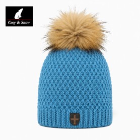 Bonnet de ski Pompon COSY &...