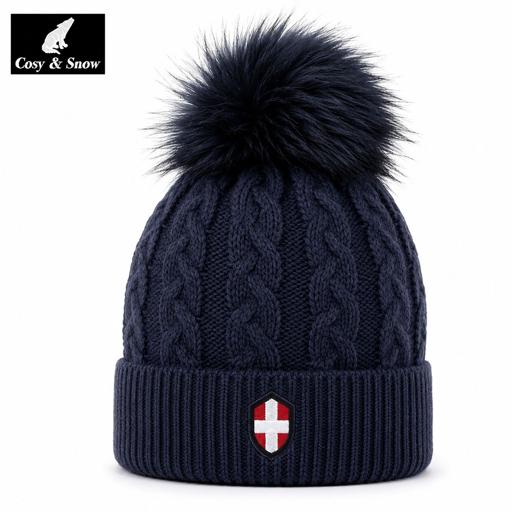 Bonnet de ski COSY & SNOW Steph Bleu marine Femme