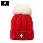 Bonnet de ski COSY & SNOW Steph Rouge Femme