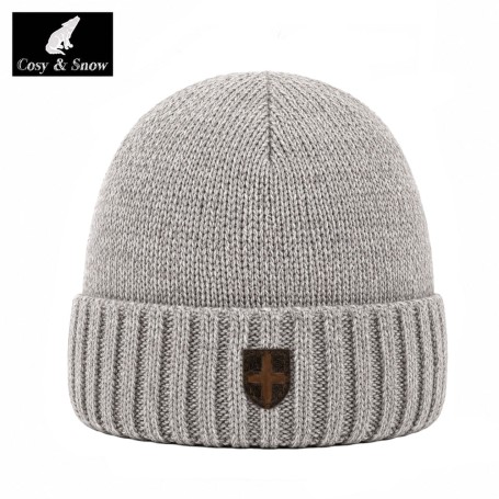 Bonnet de ski COSY & SNOW Picho Gris Chiné Homme