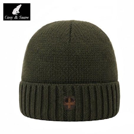 Bonnet de ski COSY & SNOW Picho Kaki Homme